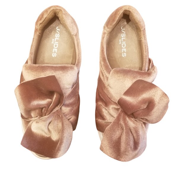 JSlides | Annabelle | Platform Sneaker | Bow | Size: 7M - Picture 7 of 16